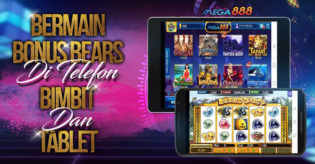 Bermain Bonus Bears Di Telefon Bimbit Dan Tablet