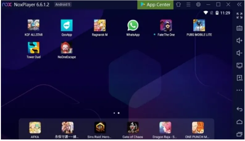 nox player homepage
